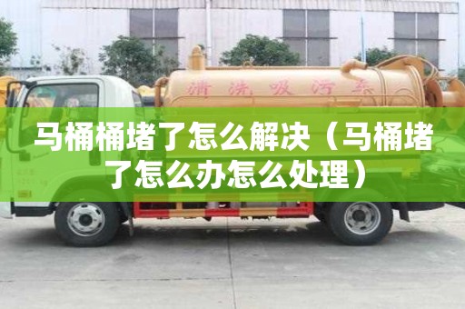 馬桶桶堵了怎么解決(馬桶堵了怎么辦怎么處理) 馬桶桶堵了怎么解決(馬桶堵了怎么辦怎么處理)