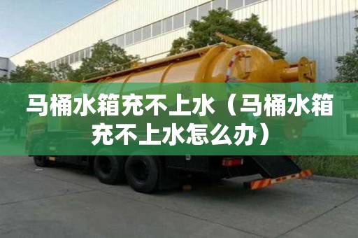 馬桶水箱充不上水（馬桶水箱充不上水怎么辦）