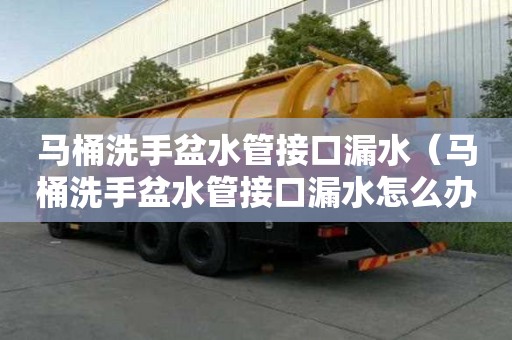 馬桶洗手盆水管接口漏水（馬桶洗手盆水管接口漏水怎么辦）