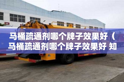 馬桶疏通劑哪個牌子效果好（馬桶疏通劑哪個牌子效果好 知乎）