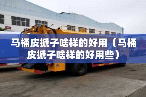 馬桶皮搋子啥樣的好用（馬桶皮搋子啥樣的好用些）