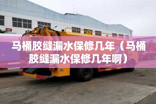 馬桶膠縫漏水保修幾年（馬桶膠縫漏水保修幾年啊）