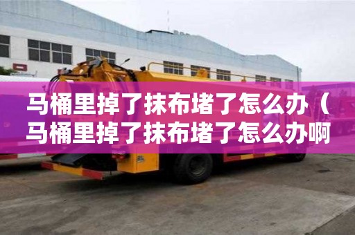 馬桶里掉了抹布堵了怎么辦（馬桶里掉了抹布堵了怎么辦?。? title=