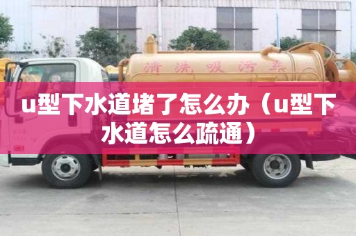 u型下水道堵了怎么辦（u型下水道怎么疏通）