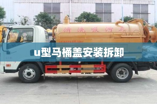 u型馬桶蓋安裝拆卸